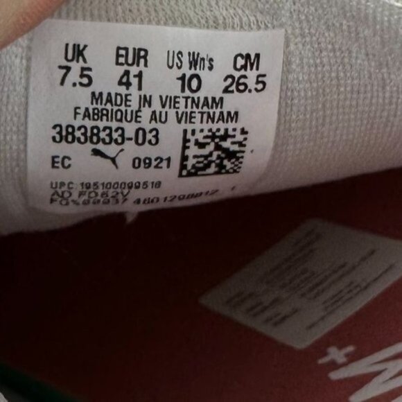 Puma R78 Raw Metallics Sneaker in White Rose Gold - Picture 4 of 8